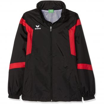 Erima GmbH Classic Team Chaqueta para todo tiempo, Unisex niños, Negro/Rojo, 140