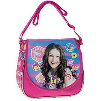 Disney Yo Soy Luna Bolso Bandolera, 4.01 litros, Color Rosa