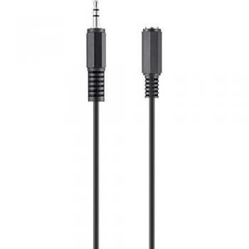 Belkin F3Y112bf3M-P - Cable alargador de Audio, Color Negro