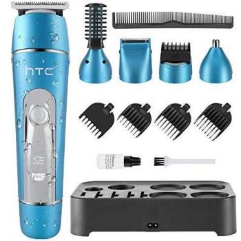 Máquina Cortar Pelo Profesional Cortapelos Hombre Recortadora Barba y Cortadora de Pelo Recortadora de Barba/Cara/Cuerpo/Nariz/Orejas/Ceja, 10 en 1 Set de Afeitado Multifunción