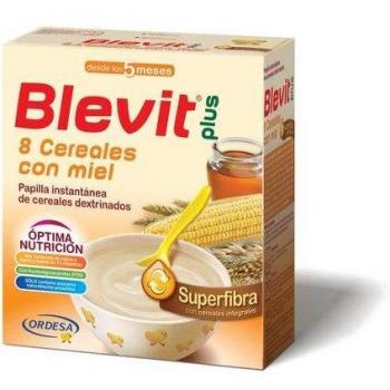 Blevit Plus Superfibra 8 Cereales con Miel 600g