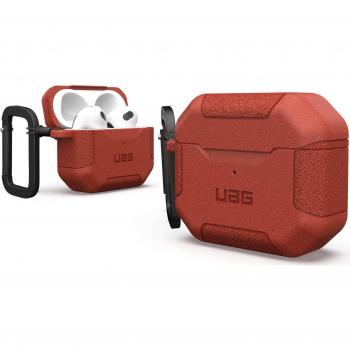 UAG Scout Series Rugged Case for Apple AirPods (3rd Gen) - Rust Color