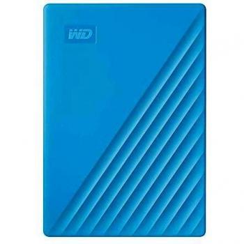 WD 4 TB My Passport Portable HDD USB 3.0 with software for device management, backup and password protection - Blue - Works with PC, Xbox and PS4