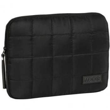 Funda para Portátil Moos 11,6'' Acolchado Negro (31 x 23 x 2 cm)
