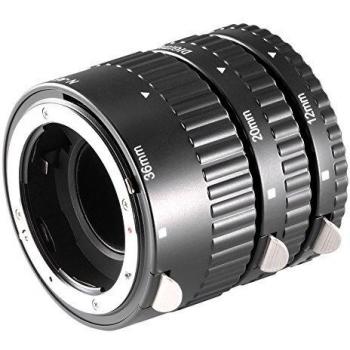 Neewer 10037281 - Tubo de extensión para Macro de cámaras réflex Digitales Nikon AF, AF-S, DX, FX y N190
