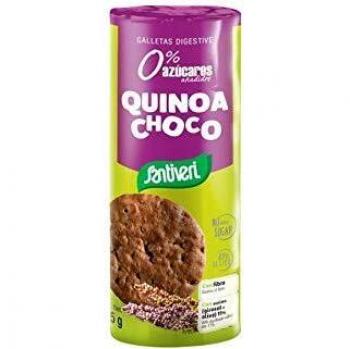 Quinoa Chocolate Digestive Biscuits 0% Added Sugars - Santiveri 175g