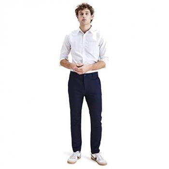 Original Dockers Navy Blue Skinny Fit Chinos for Men