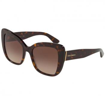 Dolce & Gabbana DG4348F Asian Fit 502/13 Women’s Sunglasses Tortoiseshell Size 54