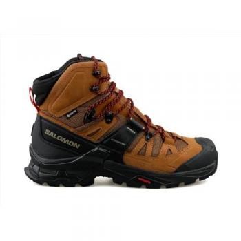 Salomon - Botas de montaña de hombre Quest 4 GTX, color marrón chocolate, talla 46 2/3 EU, con tecnología GORE-TEX