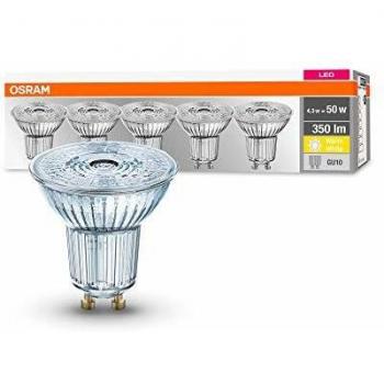 OSRAM reflectora LED GU10 4,3W 36° 2.700K 350lm