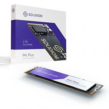 Solidigm™ P41 Plus Series 2TB PCIe Gen 4 NVMe 4.0 x4 M.2 2280 3D NAND Internal Solid State Drive