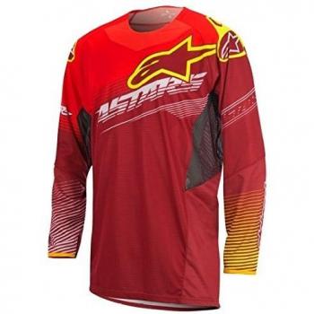 Camiseta Alpinestars Techstar Factory rojo / amarillo