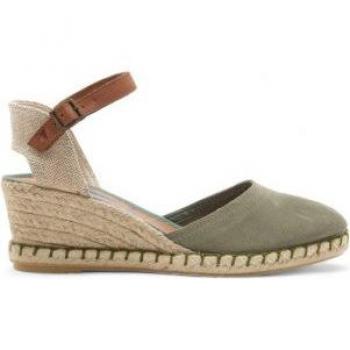 Sandalias de Mujer Verbenas con Cuña Bosco en Color Verde