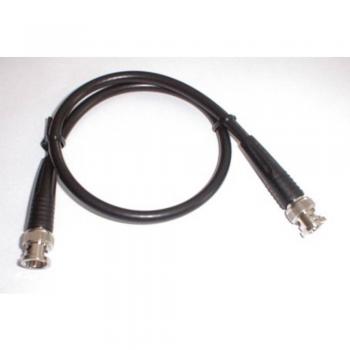 Cable de medición BNC 0.50 m negro Wittenberg Antennen Poly-103361