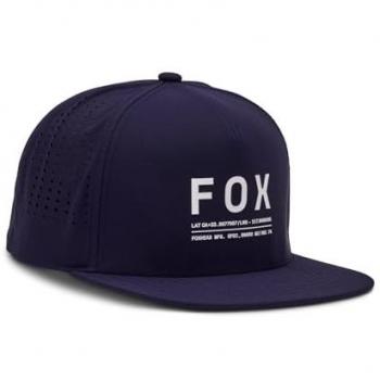 Gorra Snapback FOX Non Stop Tech para Hombre - Medianoche, Talla Única