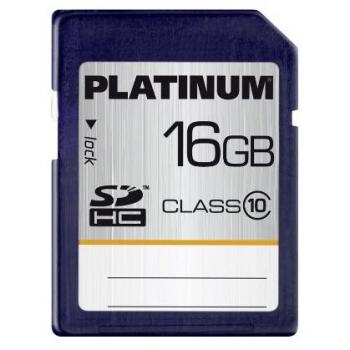 Platinum - Tarjeta de memoria SDHC de 16 GB