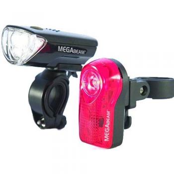 Sport Direct™ MegaBeam™ Bicicleta LED Conjuntos de Faros Delanteros y Traseros CE Aprobado