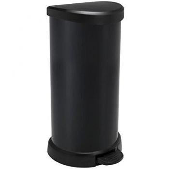 CURVER Aspecto de Metal Papelera con Pedal