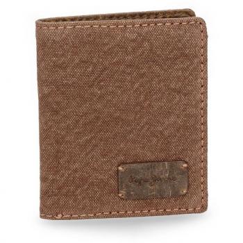 Pepe Jeans Line Monedero, 10 cm, 0.09 Litros, Marrón
