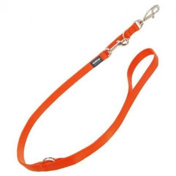 Correa Multiposición Red Dingo Lisa Naranja 200x2 cm