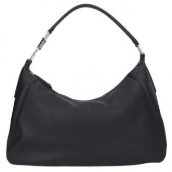 Armani Exchange Black Tote Bag with Logo Handle for Women - Size: OS