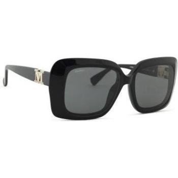 Max Mara Women's 54MM Square Sunglasses - Black - one-size