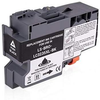 Cartucho de Tinta Compatible LC-3235BK 128ML Negro para Brother DCP-J1100DW y MFC-J1300DW