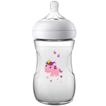 Philips Avent Natural Biberón Unicornio 260 ml