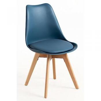 Silla Nórdica Synk Basic Azul Petróleo - Comodidad y Estilo Moderno