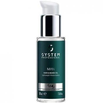 Wella SP Code Energy System MAN H&B Oil - Aceite para hombre, 50 ml