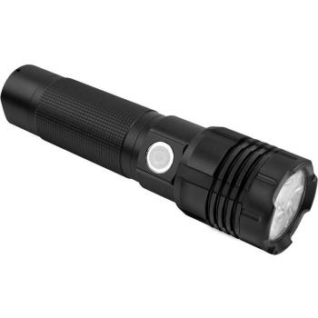 Linterna LED Ansmann Pro 3000R, 3200 Lúmenes, 213 m de alcance, IP67, recargable