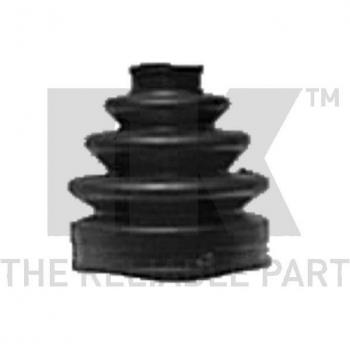 Juego de fuelles para árbol de transmisión NK CV-joint boot 522618, incluye dos fuelles de goma, abrazaderas y es compatible con varios modelos de vehículos
