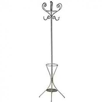 Perchero DKD Home Decor Blanco de Metal (50 x 50 x 176 cm)