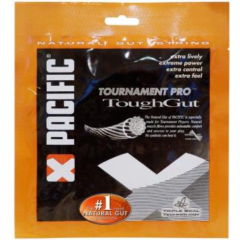 Pacific torneo Pro duro tripa blanco - juego de cuerdas, 1,38 mm