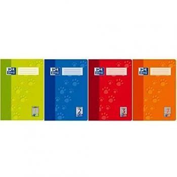 Cuaderno Oxford Junior Patas, DIN A4, Raya 7, 32 Hojas