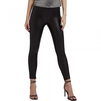 Guess New Priscilla Black Leatherette Leggings for Women
