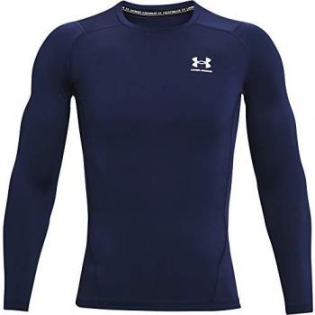 Under Armour Men's HeatGear Long Sleeve Compression Shirt - Midnight Navy - Size XXL