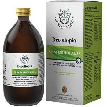 Gianluca Mech - Slim Menopausa, Suplemento Dietético Según el Método decottopia - 500 ml