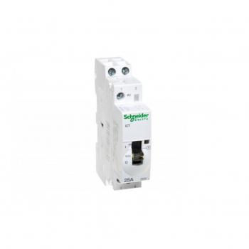 Schneider Electric A9C21732 Acti 9 iCT Conector, 25A, 2NA, 230/240Vca, 81mm x 18mm x 60mm, Blanco
