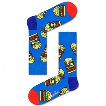 Calcetín Regular de Mujer Estampado Hamburguesa Talla 36-40