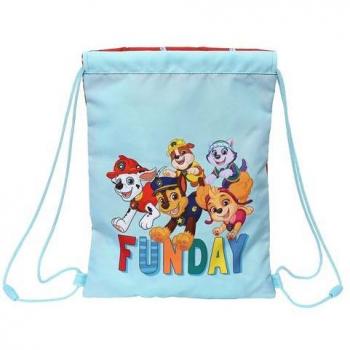 Mochila Saco Plano Junior Paw Patrol Funday 26x34 cm