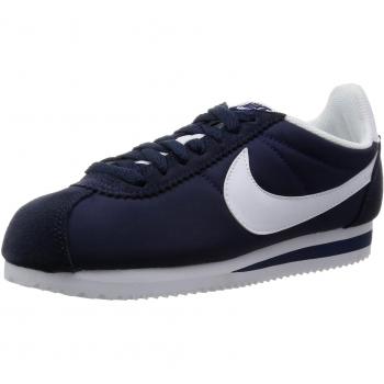 Nike Wmns Classic Cortez Nylon, Zapatillas de Running para Niñas, Azul