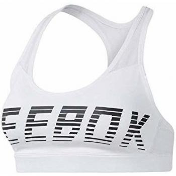 Reebok Hero Racer Reebokread Pad Sujetador Deportivo, Mujer, White, L