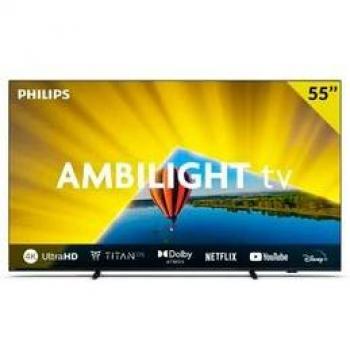 Televisor Philips 55PUS8079 55'/ Ultra HD 4K/ Ambilight/ Smart TV/ WiFi