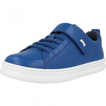 CAMPER Runner Smooth Leather Sneakers - Blue, Size 34/2
