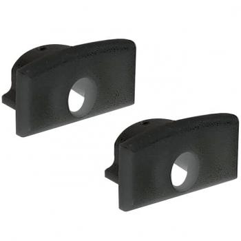 LEDBOX Tapas para perfil LOX, negro
