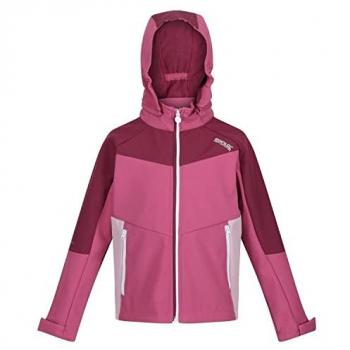Chaqueta Softshell Eastcott II para Niños/Niñas Regatta Rosa y Morado (11-12 Años)