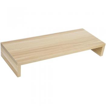 Soporte de Madera para Monitor LED LCD, Organizador de Escritorio, Estante en 3 Colores