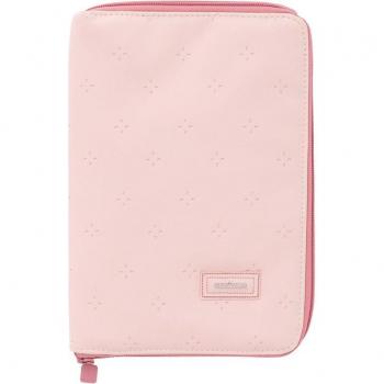 Cambrass Organizador de Pañales y Bebés Twin Rosa 3x19x27 Cm - Portadocumentos para bebés, diseño rosa, dimensiones 3 cm de grosor, 19 cm de ancho y 27 cm de
