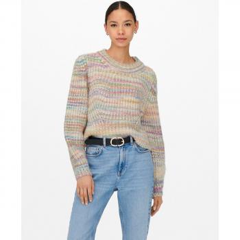 Only Carma Multicolor Knit Sweater for Women